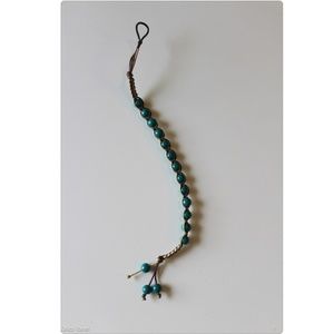 Deep Sea hair wrap macrame